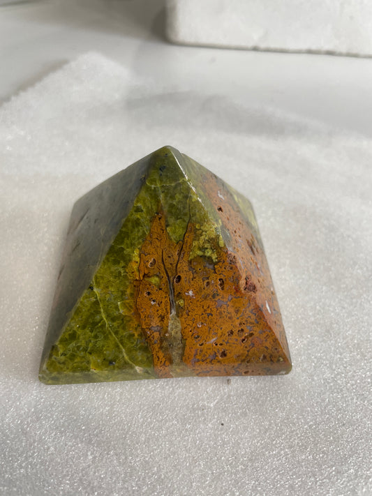 Green Opal Pyramid