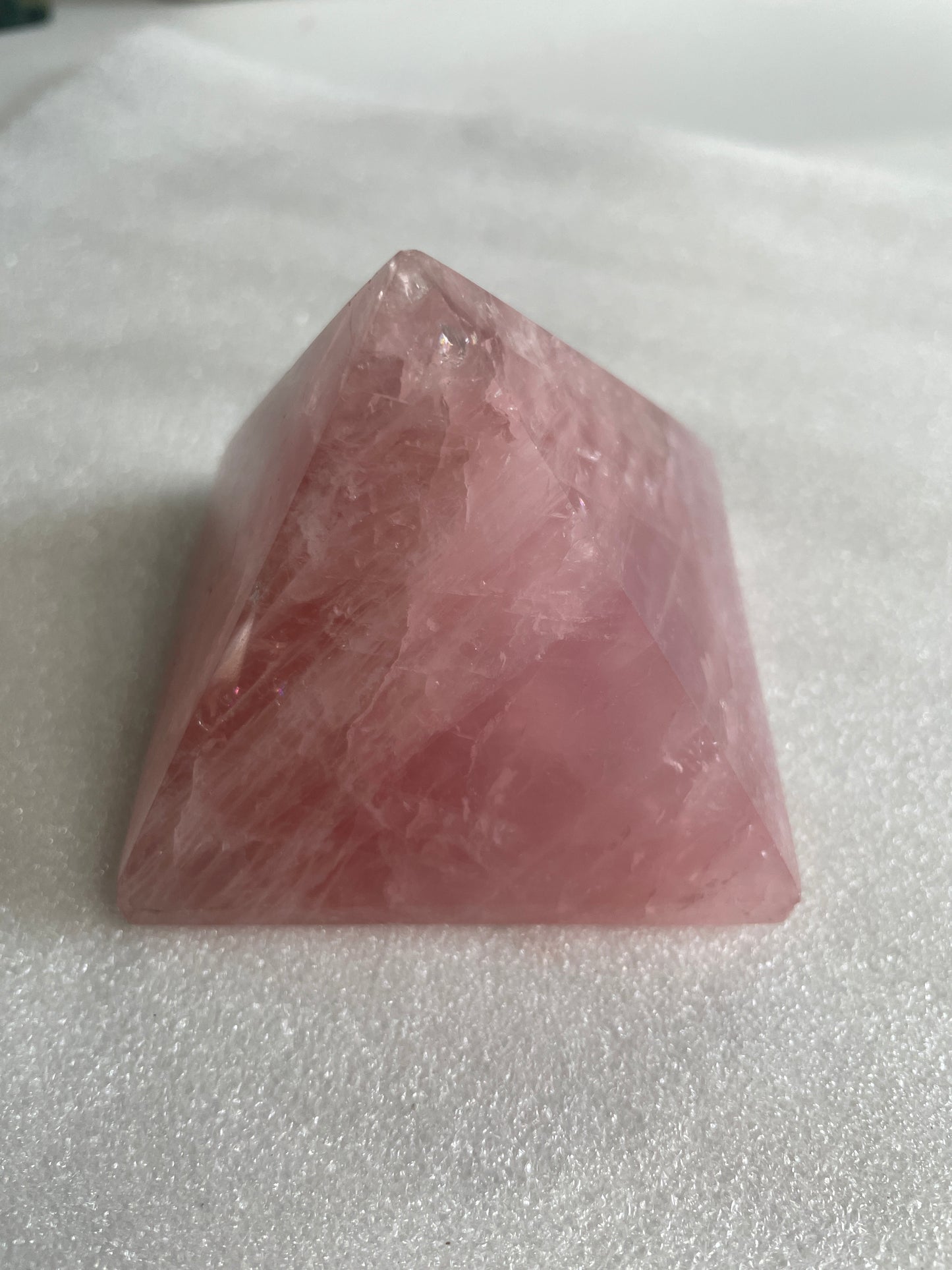 Rose Quartz Pyramid