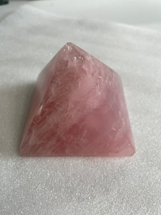 Rose Quartz Pyramid