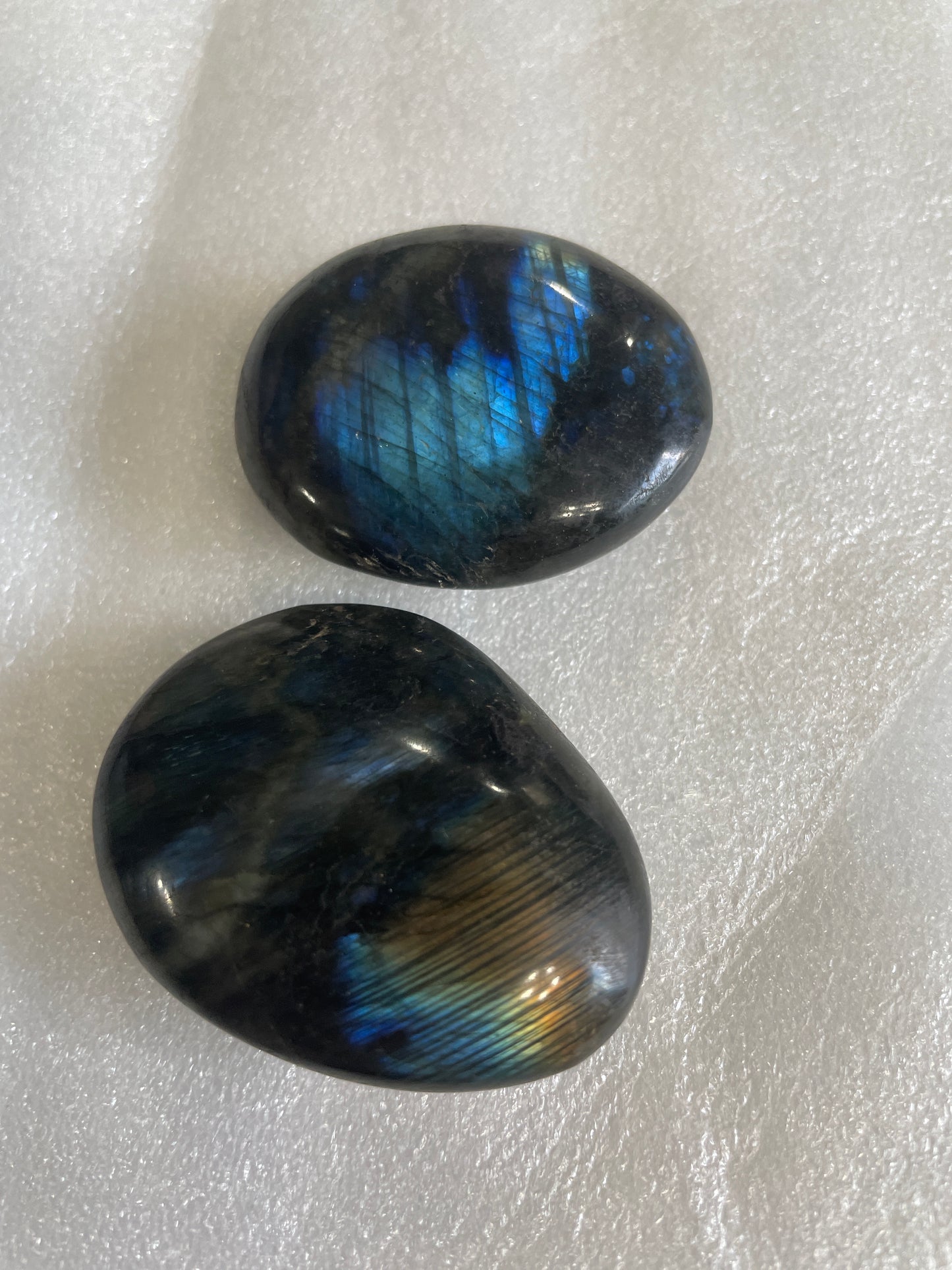 Labadorite Palm Stones