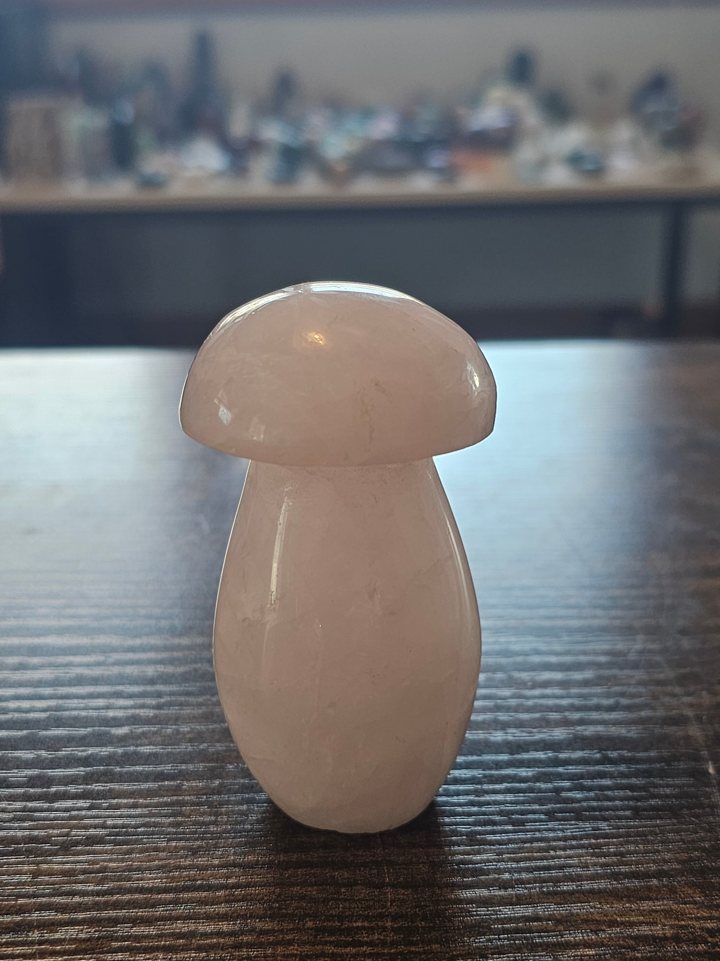 Rose Quartz Mushroom