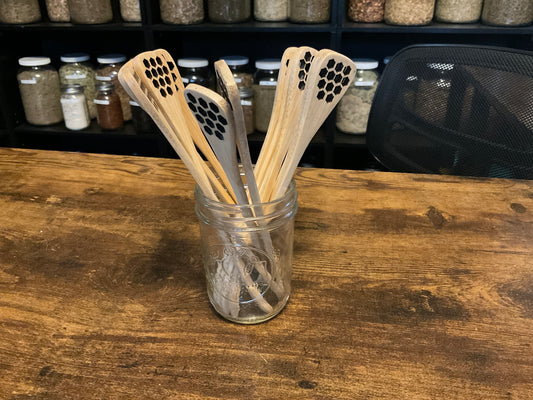 Bamboo Honey Dipper Spoon