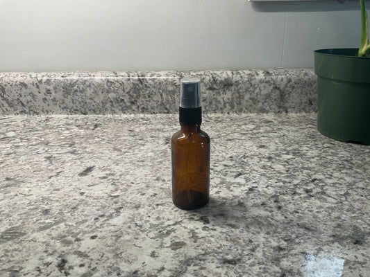 2oz Amber Spray Bottle