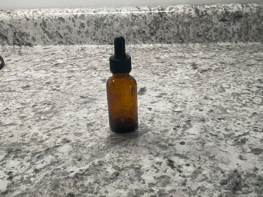 1oz Amber Dropper Bottle