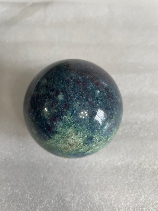 Ruby Fuchsite Sphere