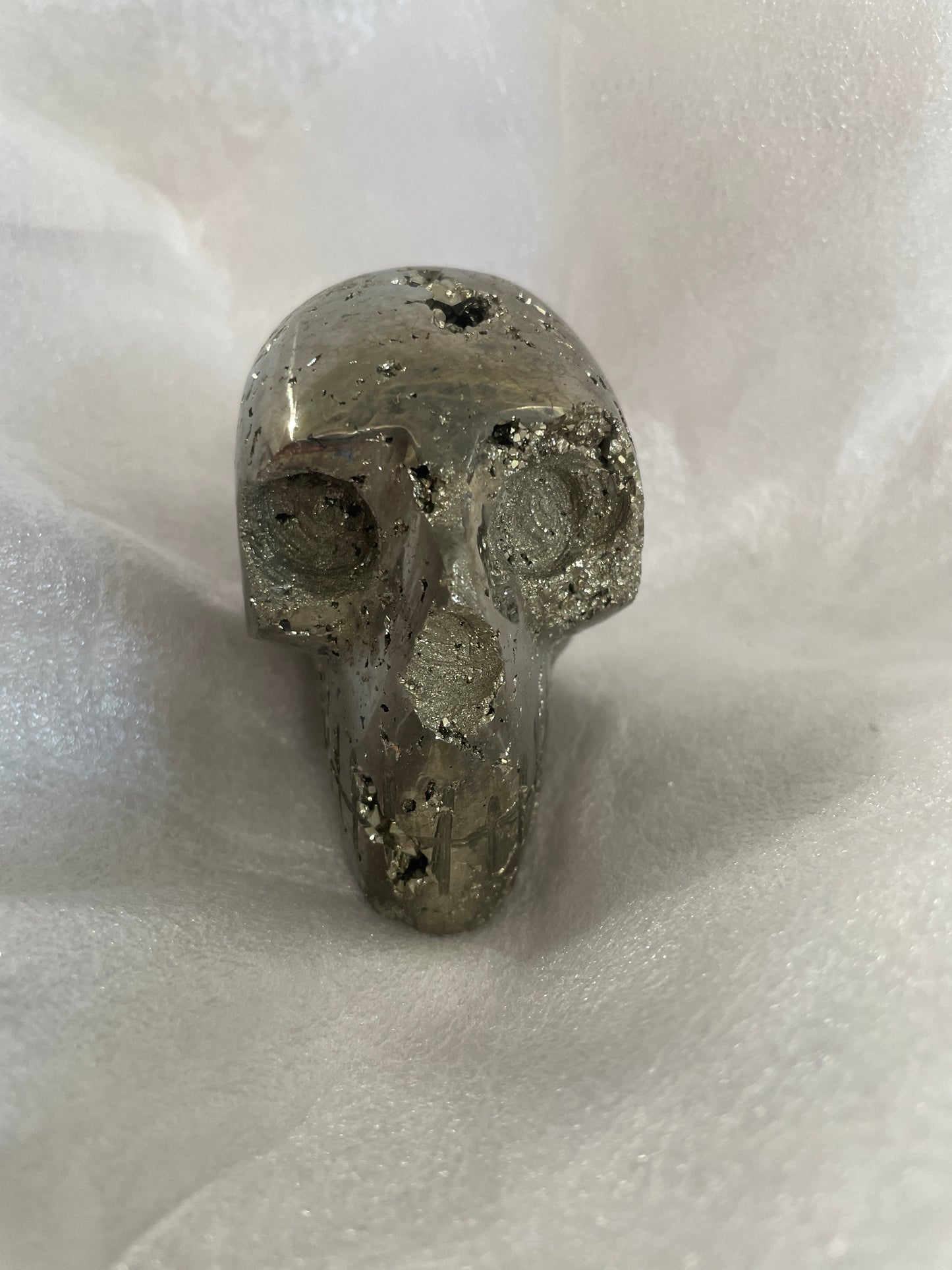 Pyrite Skull