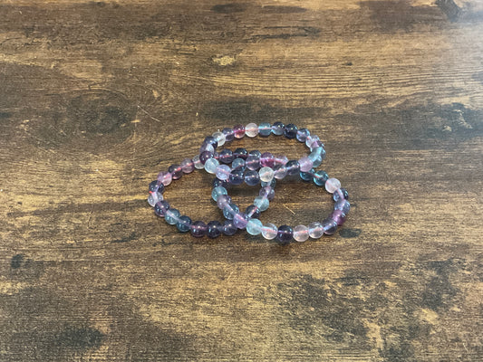 Rainbow Fluorite Bracelet