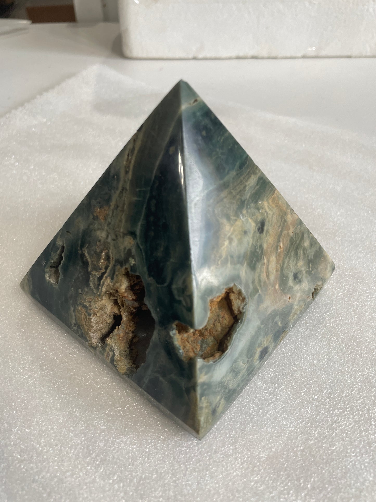 Ocean Jasper Pyramid