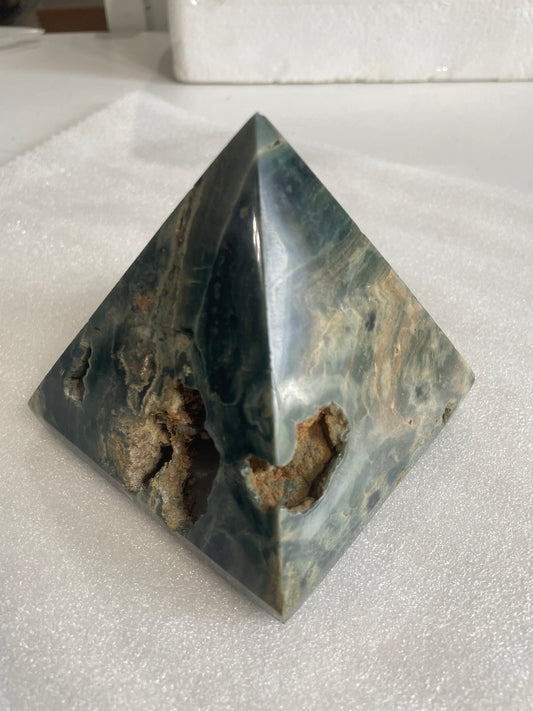 Ocean Jasper Pyramid