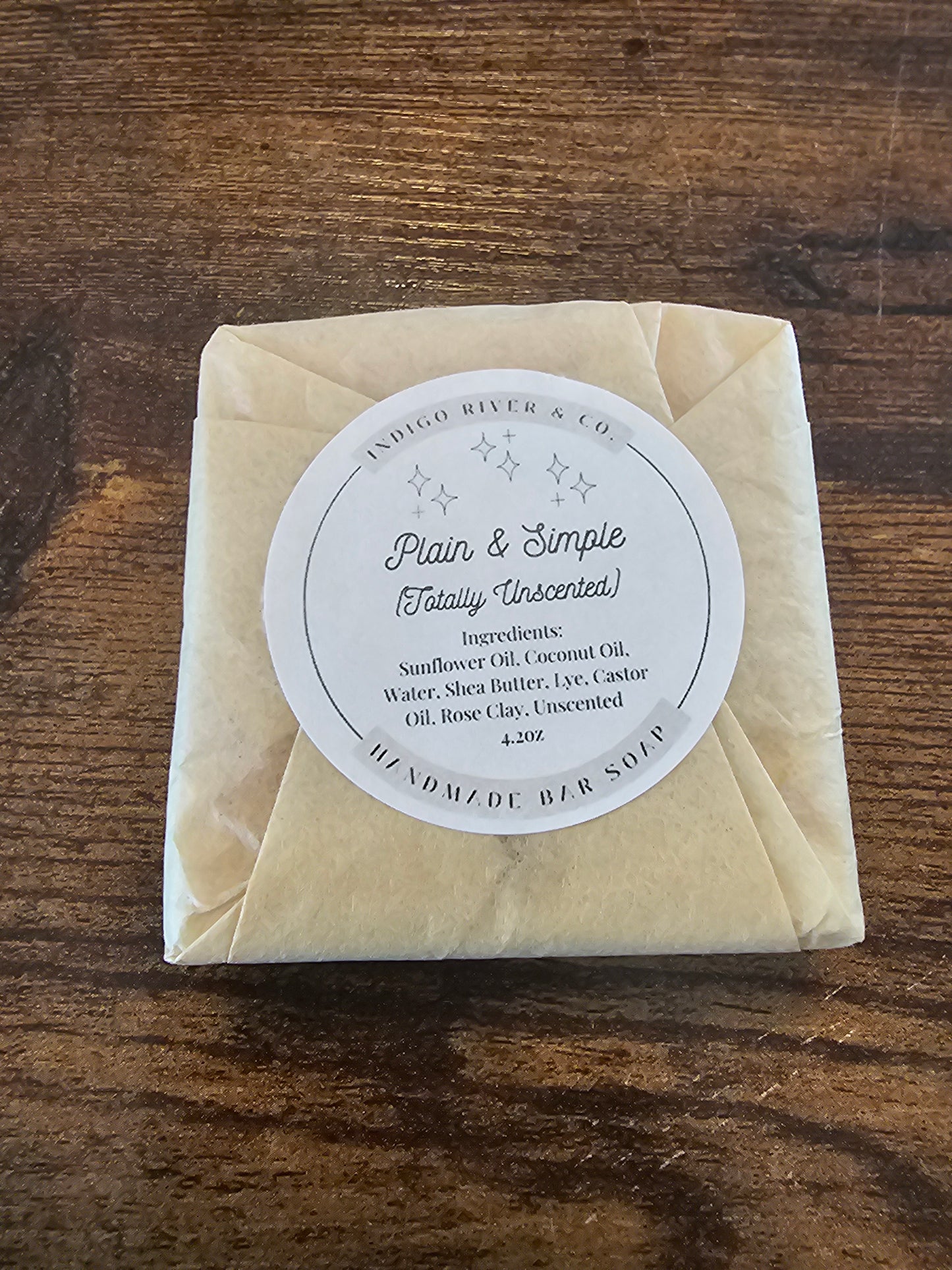 Plain and Simple Soap Bar