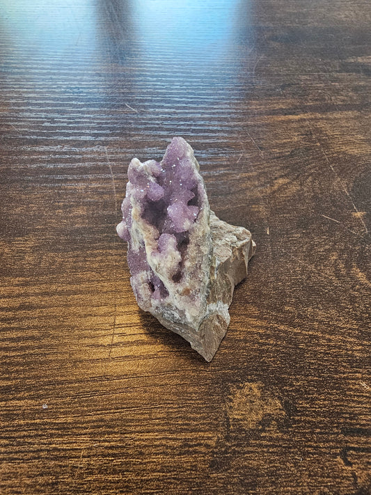 Amethyst Rough Points Sm.