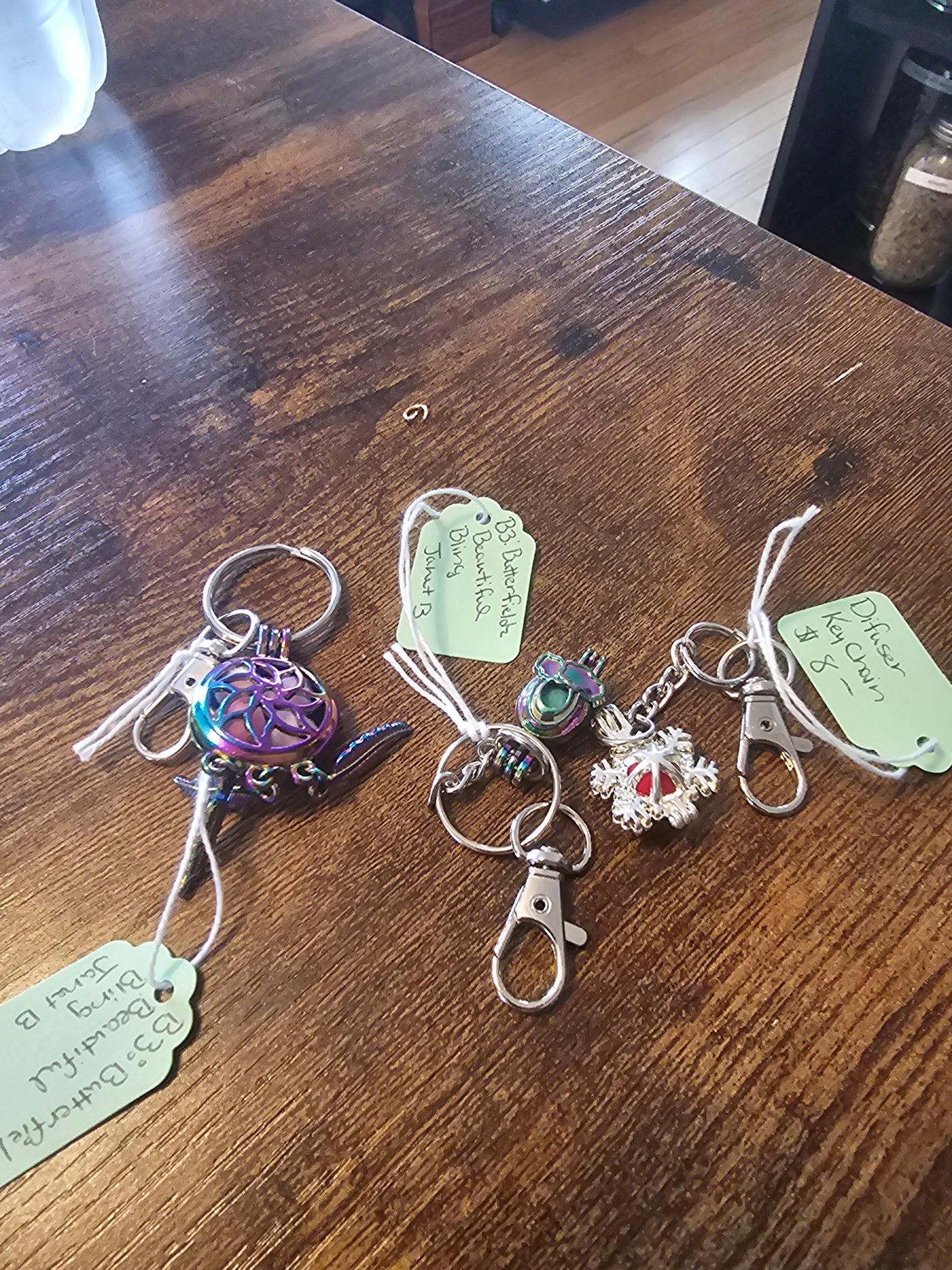 B3 Diffuser Keychains