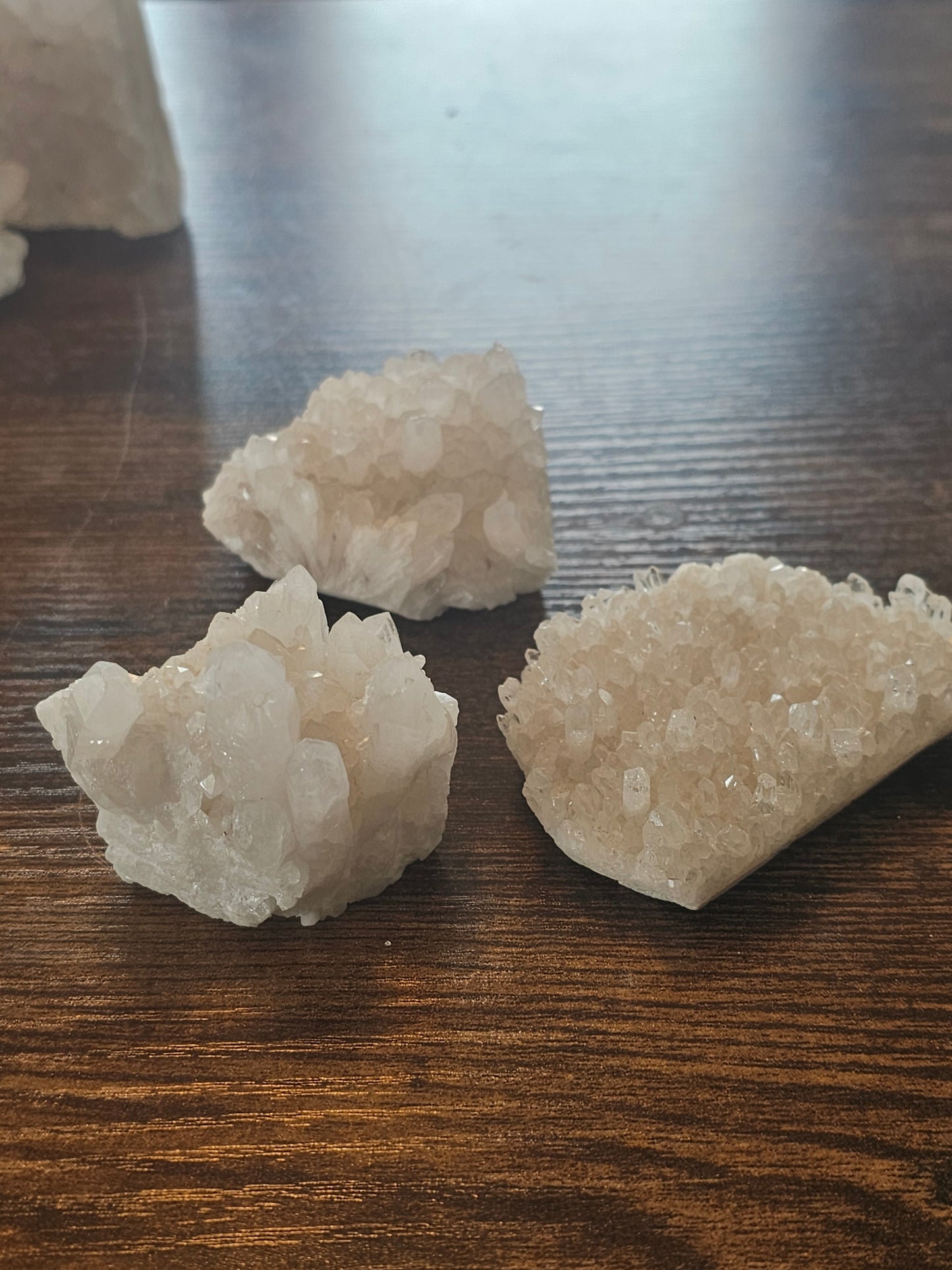 White Clear Quartz Points